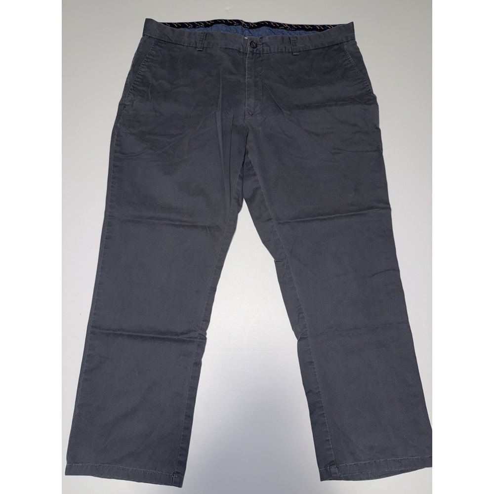 Jos A Bank 1905 Men 40x29 Chino Pants Tailored Fit Gray Casual Preppy Trousers